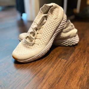 NoBull white knit runners